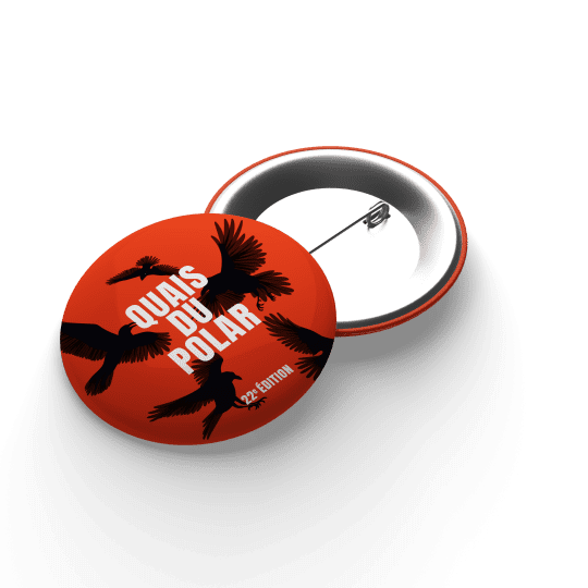 Badge 2026 (nuée de corbeaux)